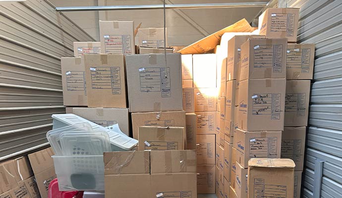 Professional moving and storage services