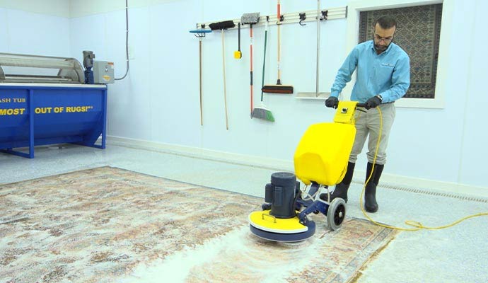 Rug cleaning service