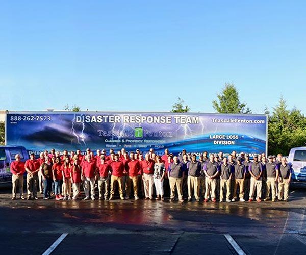 Disaster restoration response team