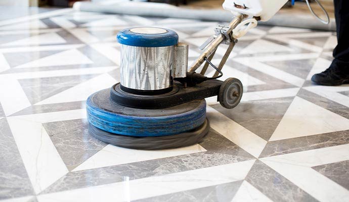 Marble floor cleaning service