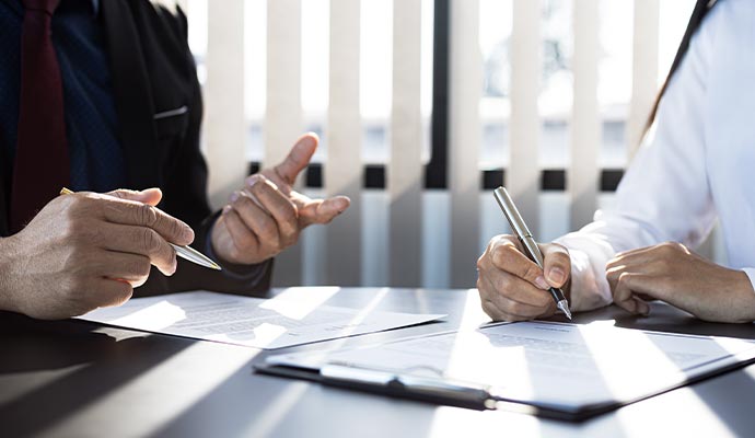 Insurance claim paperwork assistance