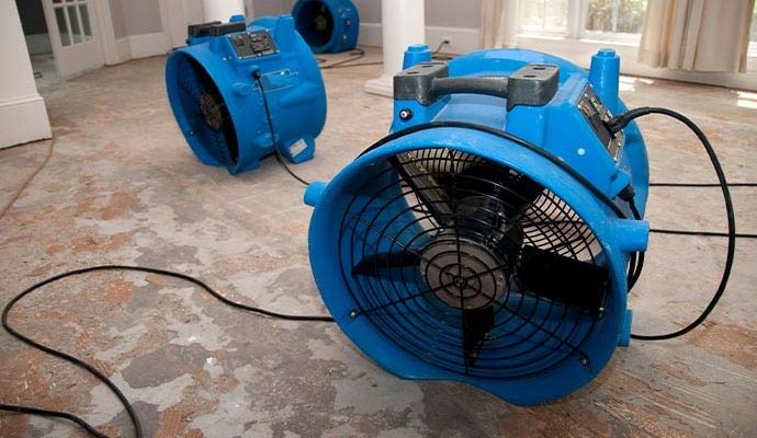 Water damage restoration equipment